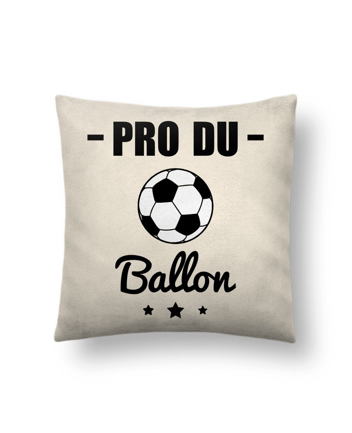 Cushion suede touch 45 x 45 cm Pro du ballon de football by Benichan