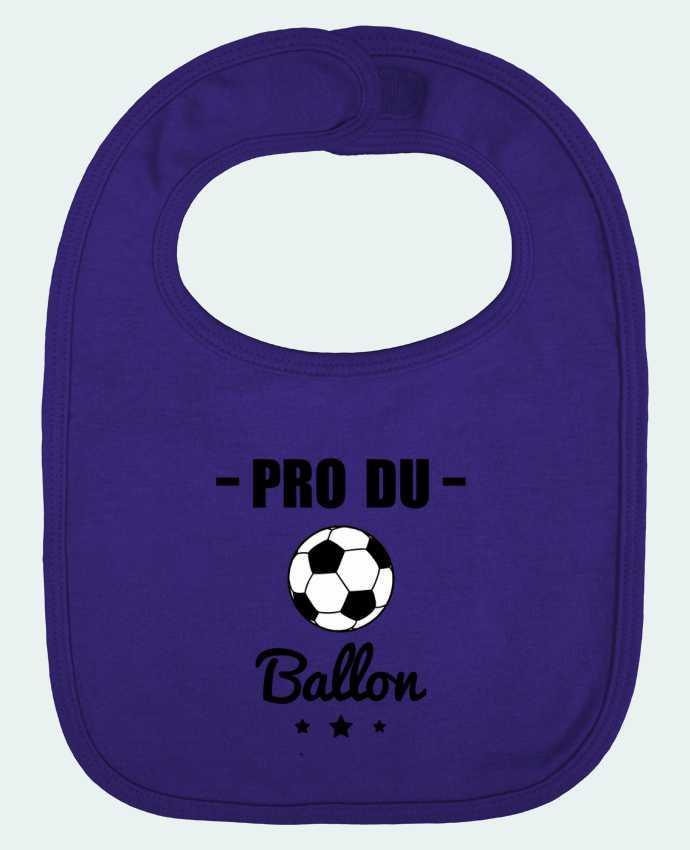 Baby Bib plain and contrast Pro du ballon de football by Benichan