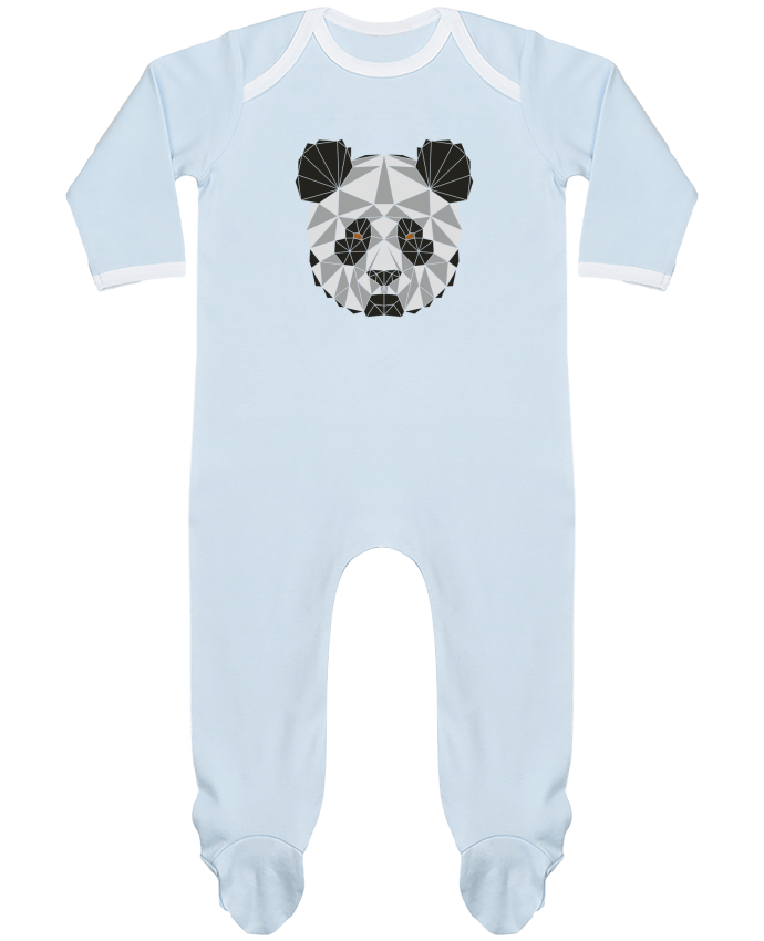 Body Pyjama Bébé Panda géométrique par /wait-design