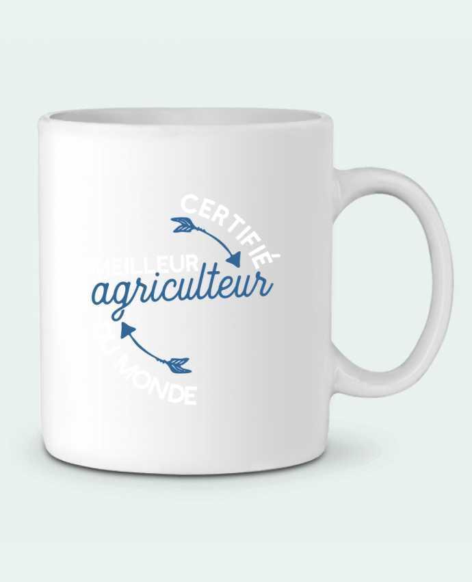 Ceramic Mug Meilleur agriculteur du monde by Original t-shirt