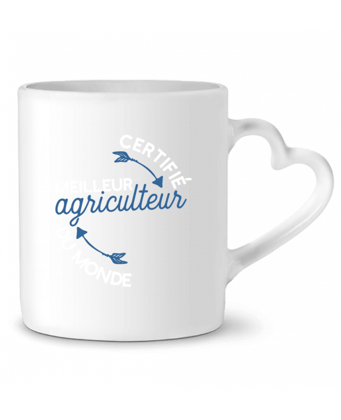 Mug coeur Meilleur agriculteur du monde par Original t-shirt