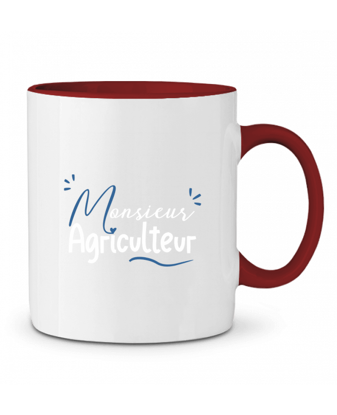 Mug bicolore Monsieur Agriculteur Original t-shirt