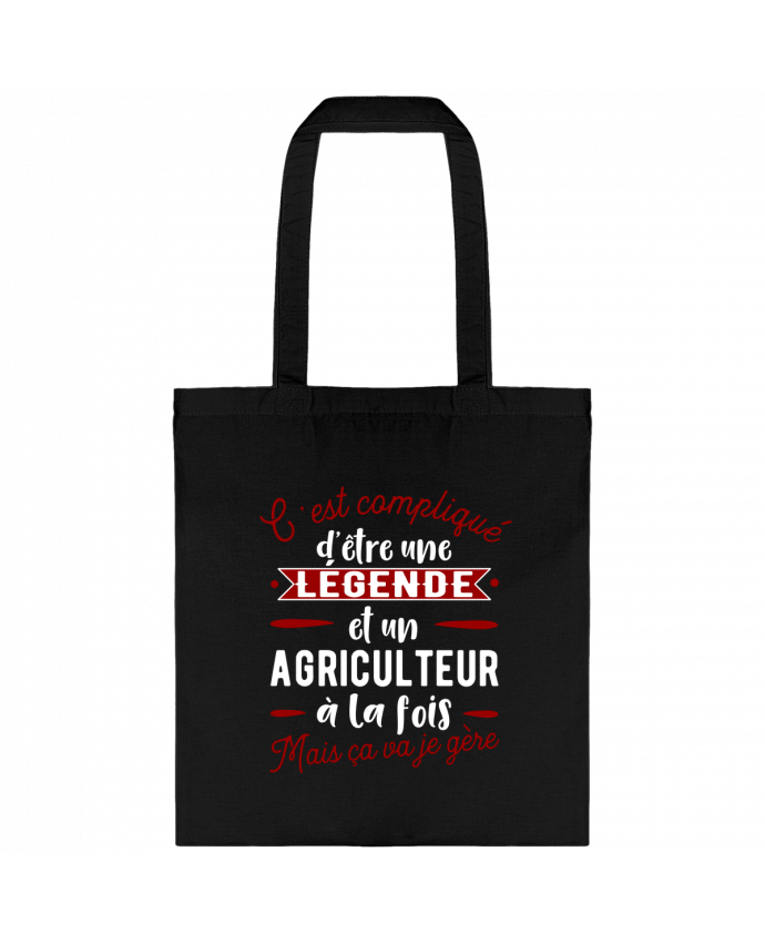 Tote-bag Légende et agriculteur par Original t-shirt