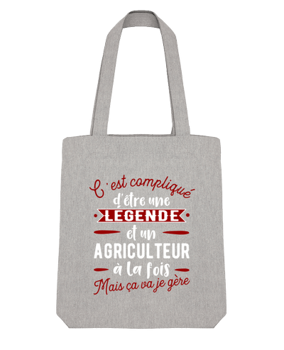 Tote Bag Stanley Stella Légende et agriculteur par Original t-shirt 