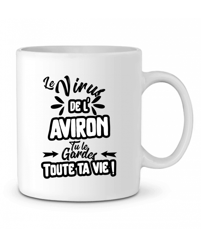 Taza Cerámica Virus de l'Aviron por Original t-shirt