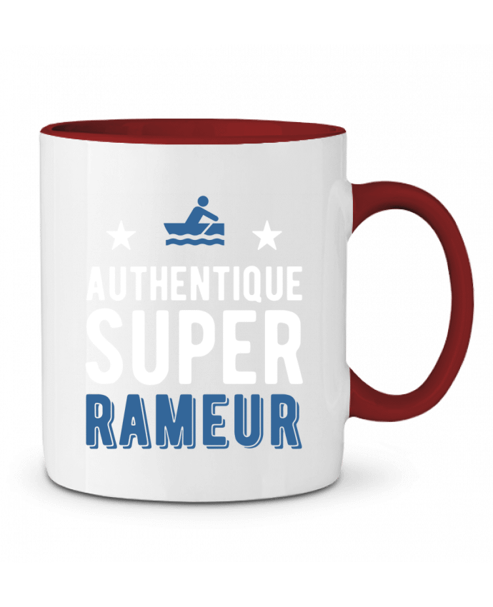 Mug bicolore Authentique rameur Original t-shirt