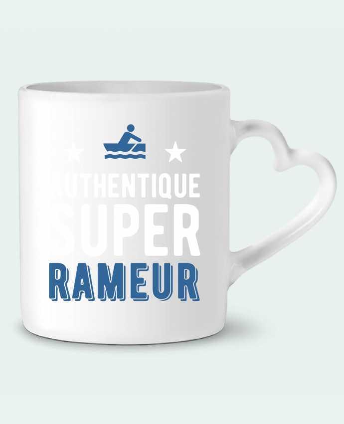 Mug Heart Authentique rameur by Original t-shirt