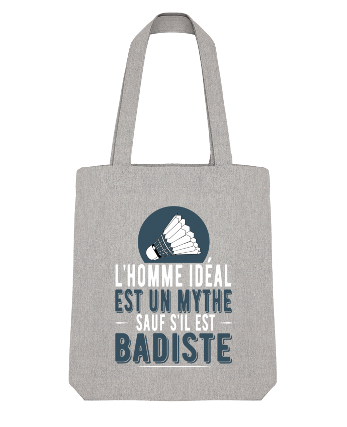 Tote Bag Stanley Stella Homme Badiste Badminton by Original t-shirt 