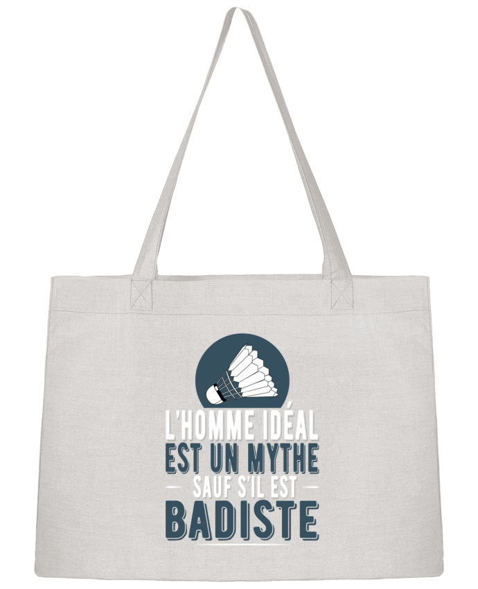 Shopping tote bag Stanley Stella Homme Badiste Badminton by Original t-shirt