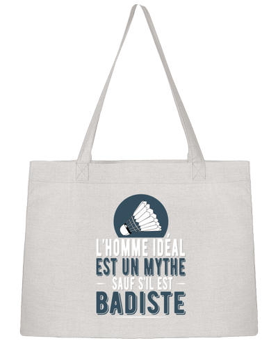 Sac Shopping Homme Badiste Badminton par Original t-shirt