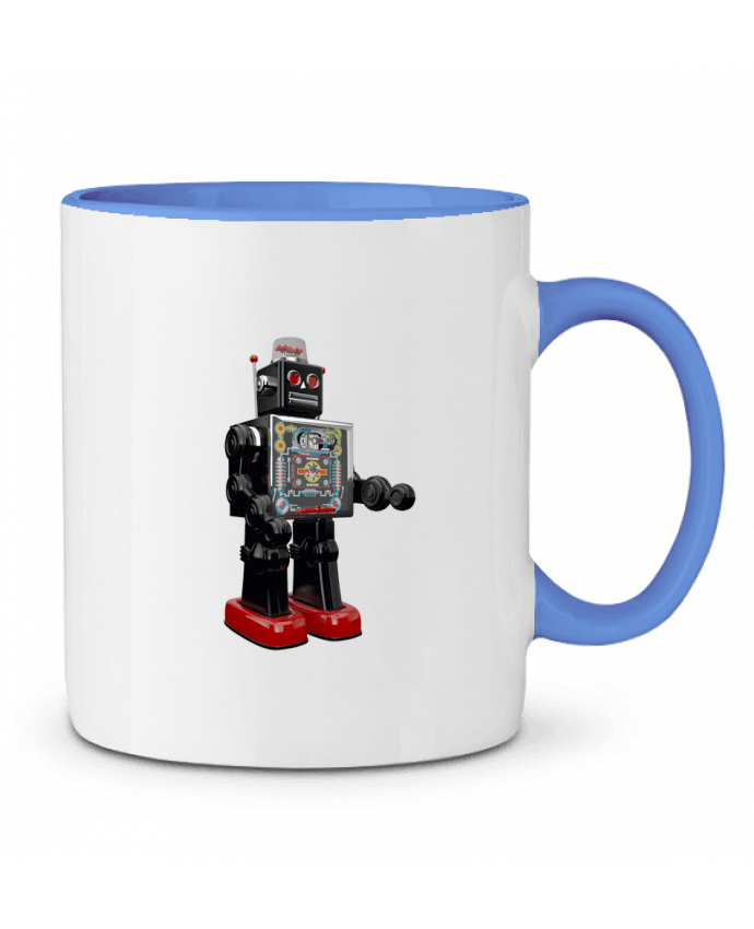 Two-tone Ceramic Mug Fight robot Serpico