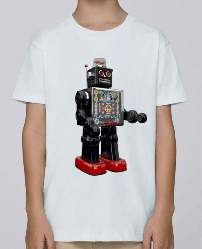 T-shirt garçon Fight robot par Serpico