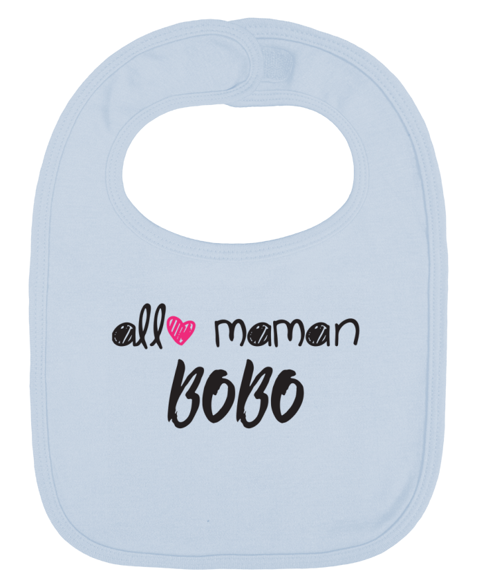 Bavoir bébé uni Allô maman bobo Cadeau bébé par tunetoo