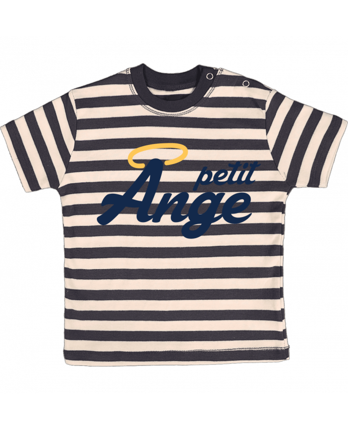 Tee-shirt bébé à rayures Petit Ange par tunetoo