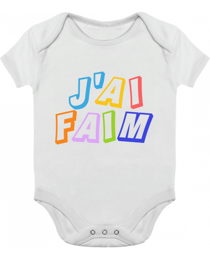 Baby Body Contrast J'ai faim cadeau bébé by tunetoo