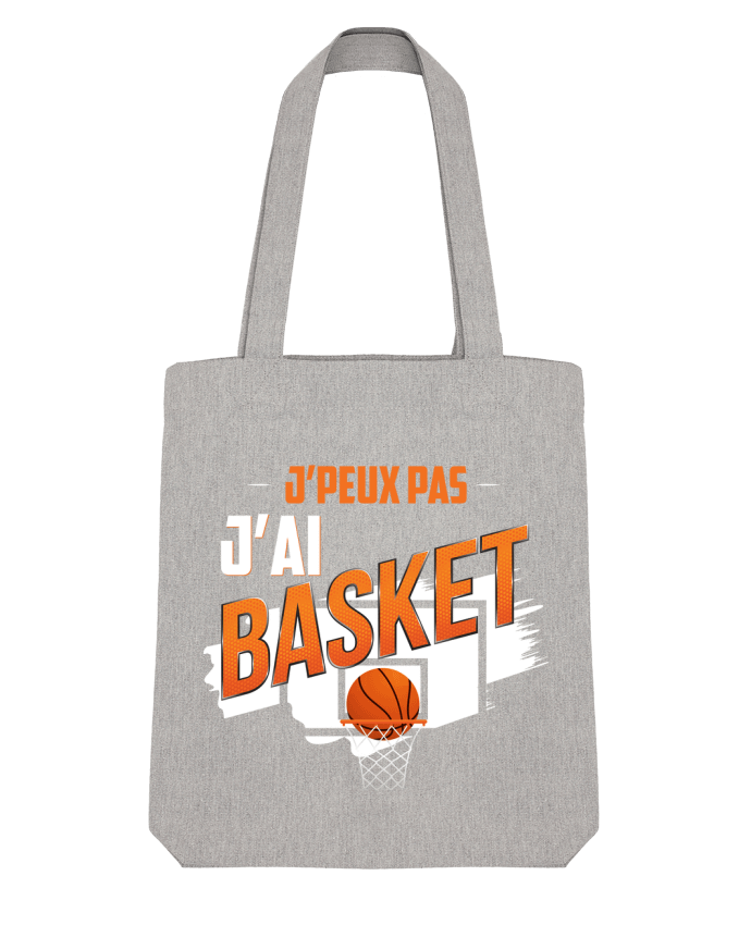 Tote Bag Stanley Stella J'peux pas j'ai basket par Original t-shirt 