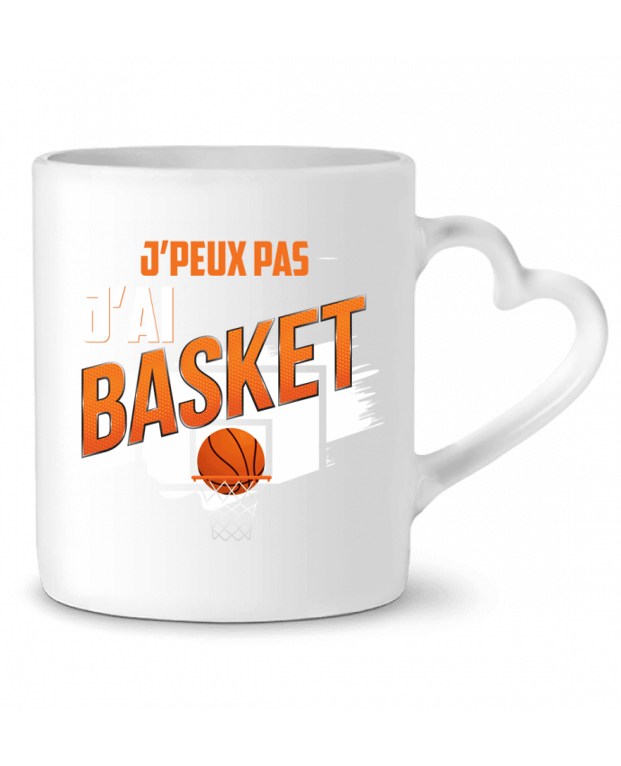Mug Heart J'peux pas j'ai basket by Original t-shirt