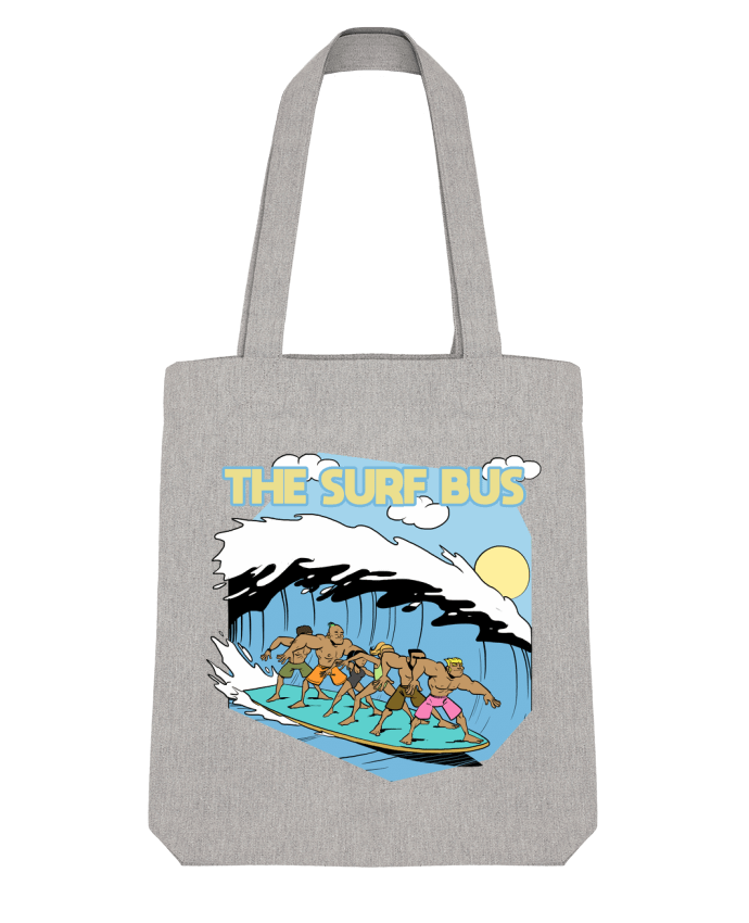 Tote Bag Stanley Stella The Surf Bus by Tomi Ax - tomiax.fr 