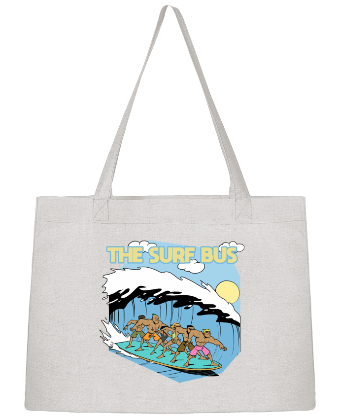 Shopping tote bag Stanley Stella The Surf Bus by Tomi Ax - tomiax.fr