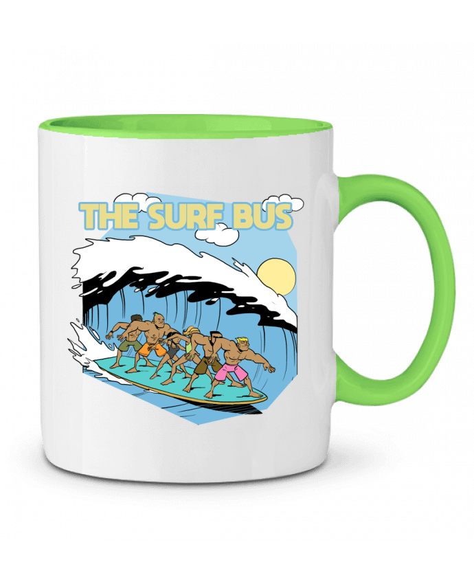 Taza Cerámica Bicolor The Surf Bus Tomi Ax - tomiax.fr