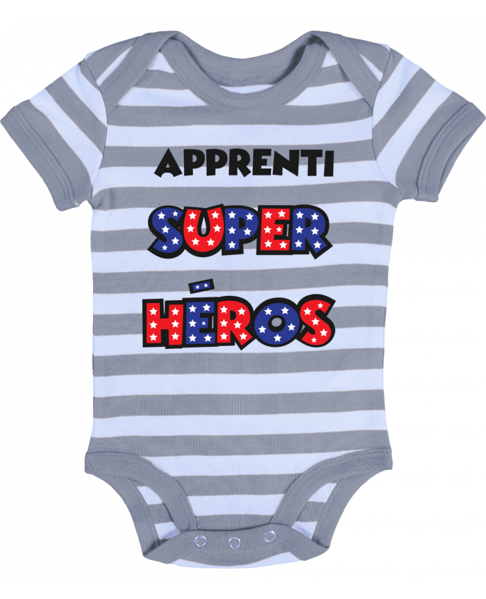 Baby Body striped Apprenti super héros - tunetoo