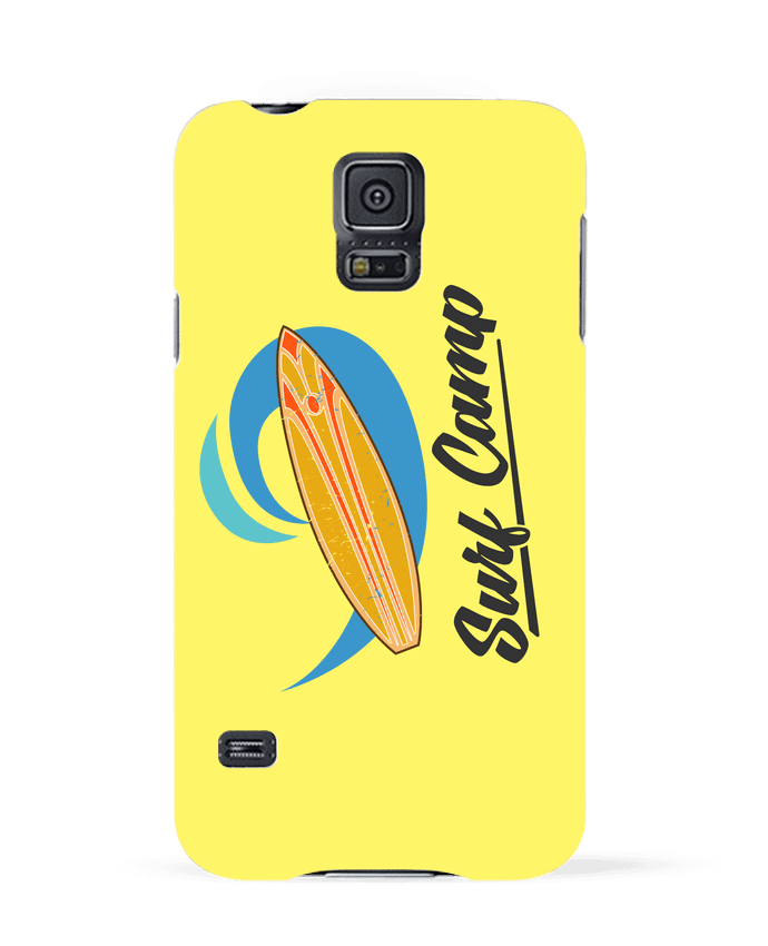 Case 3D Samsung Galaxy S5 Summer Surf Camp by tunetoo