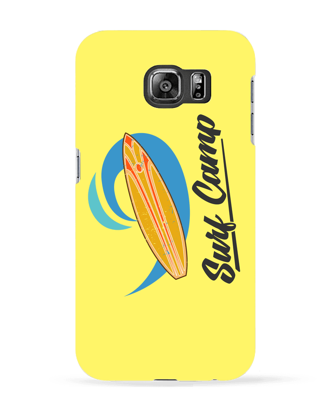 Case 3D Samsung Galaxy S6 Summer Surf Camp - tunetoo