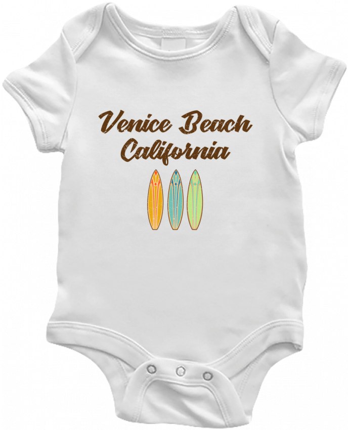 Body Bebé Venice Beach Surf por tunetoo