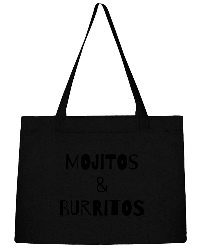 Shopping tote bag Stanley Stella Mojitos & Burritos by tunetoo