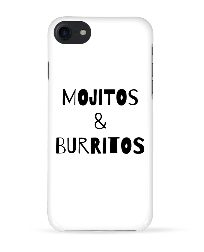 COQUE 3D Iphone 7 Mojitos & Burritos de tunetoo