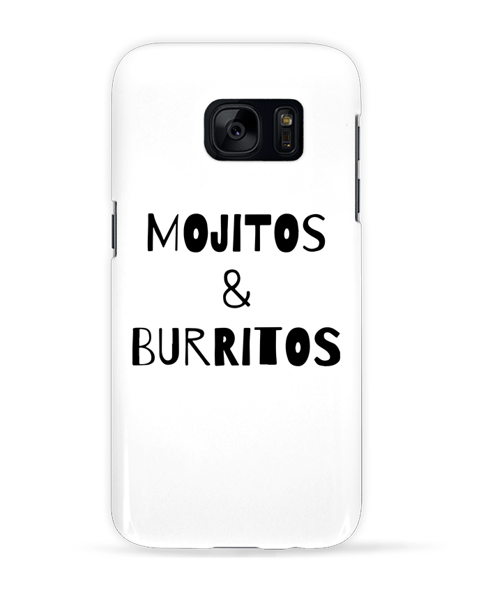 Case 3D Samsung Galaxy S7 Mojitos & Burritos by tunetoo