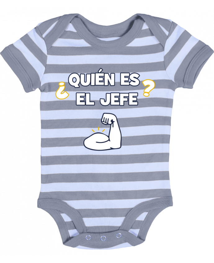 Baby Body striped Quién es el jefe - tunetoo