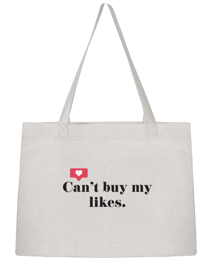 Shopping tote bag Stanley Stella Can't buy my likes by tunetoo