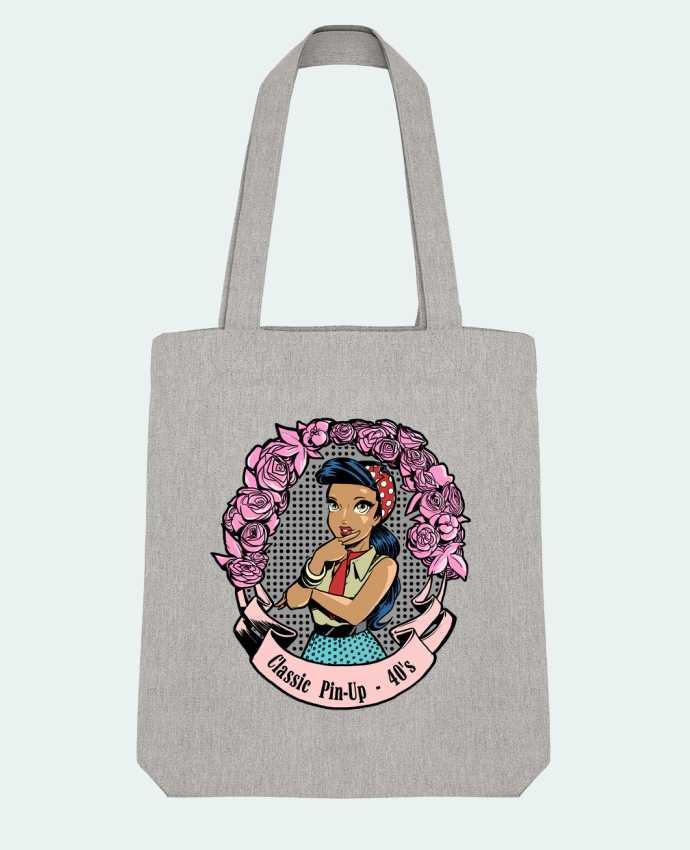 Tote Bag Stanley Stella Pin-Up Classic by Tomi Ax - tomiax.fr 