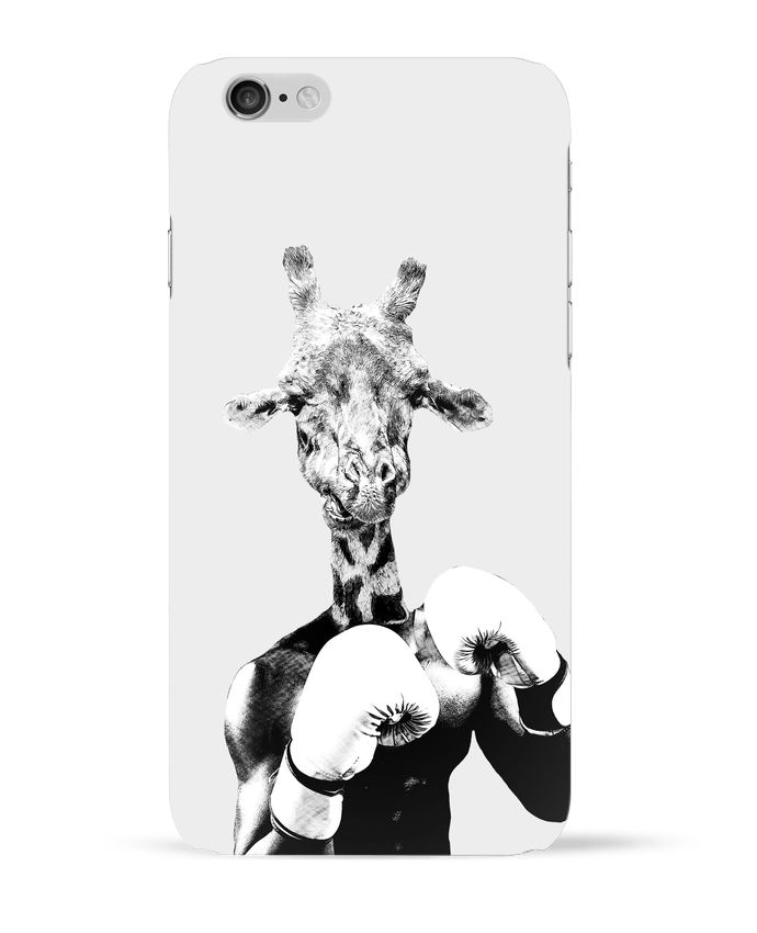 Coque iPhone 6 Girafe boxe par justsayin