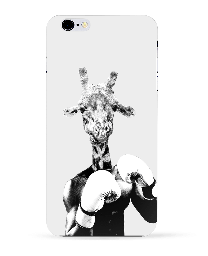 Case 3D iPhone 6+ Girafe boxe de justsayin