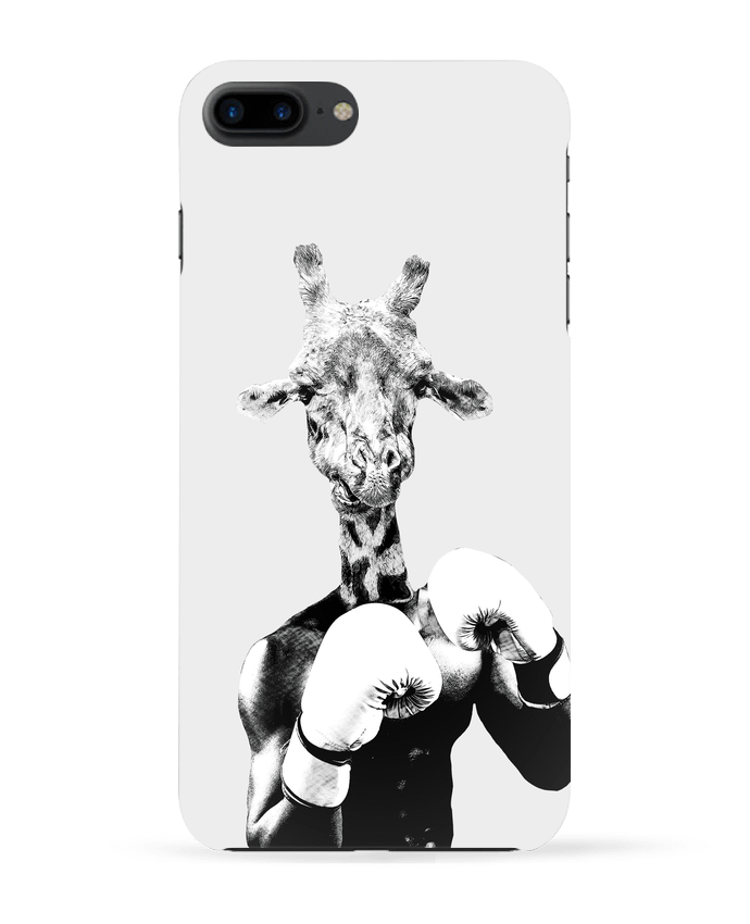 Coque iPhone 7 + Girafe boxe par justsayin