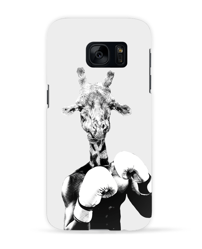 Coque 3D Samsung Galaxy S7  Girafe boxe par justsayin