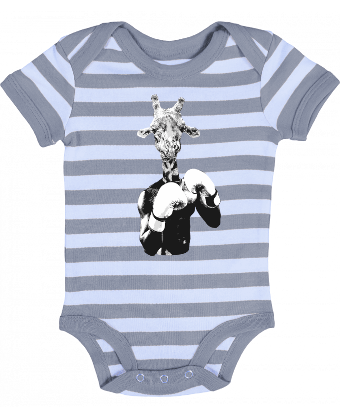 Baby Body striped Girafe boxe - justsayin