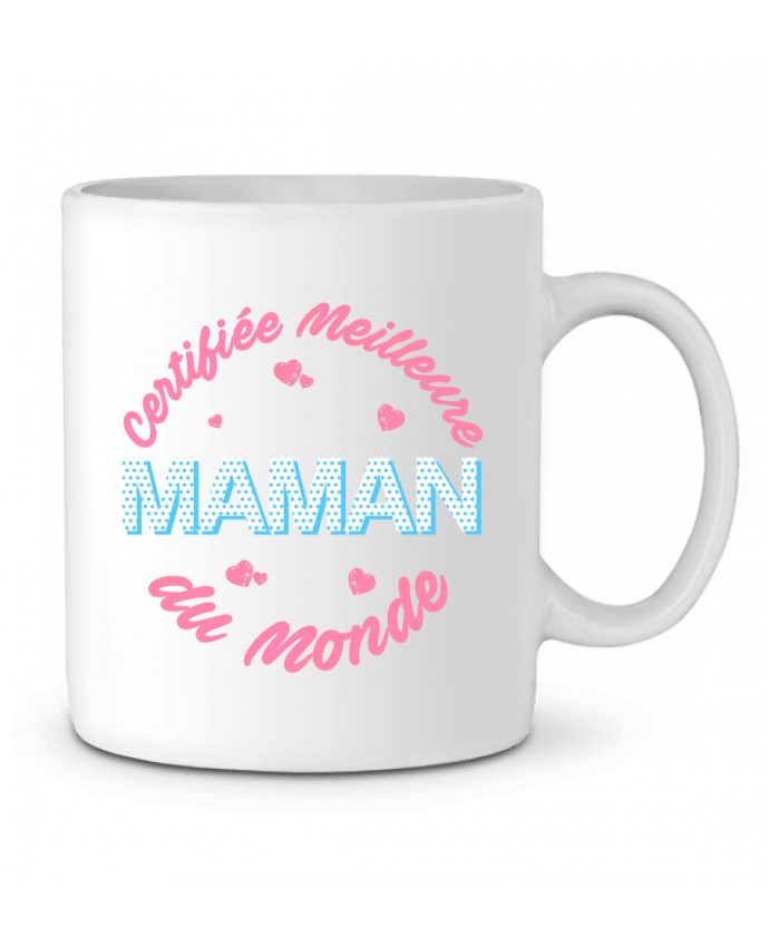 Ceramic Mug Certifiée meilleure maman du monde by tunetoo