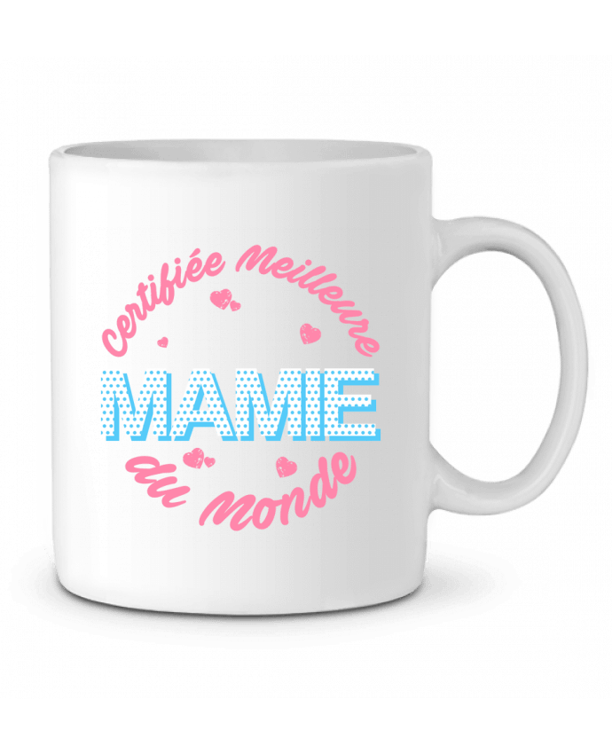 Ceramic Mug Certifiée meilleure mamie du monde by tunetoo