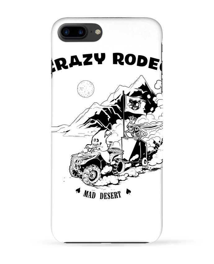Case 3D iPhone 7+ Crazy rodéo by Tomi Ax - tomiax.fr