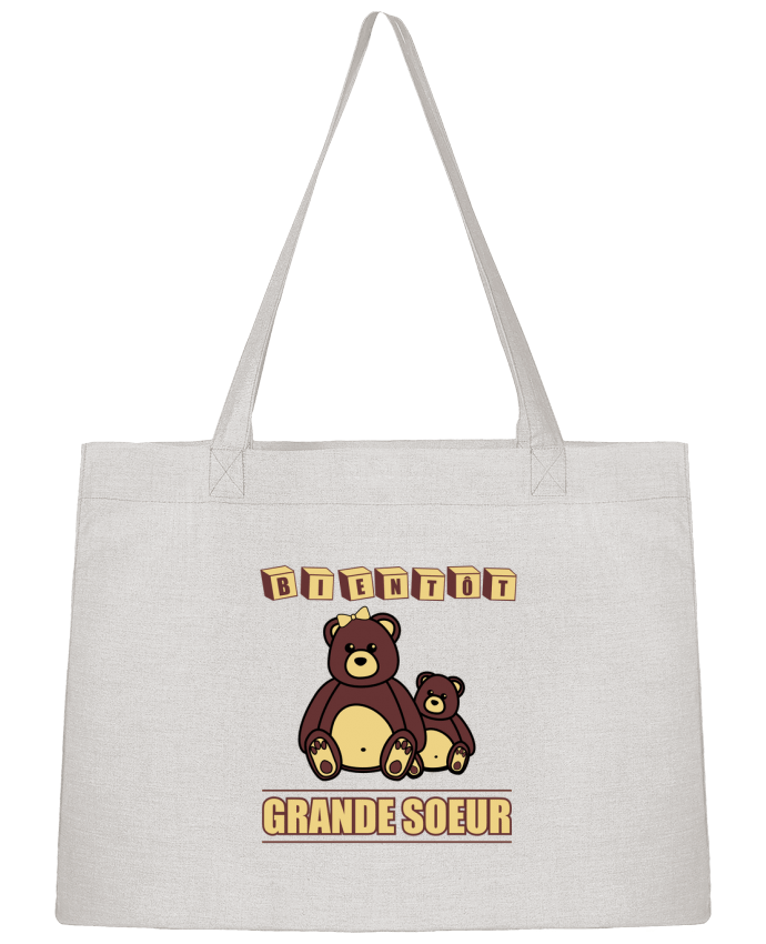 Shopping tote bag Stanley Stella Bientôt Grande Soeur by Benichan