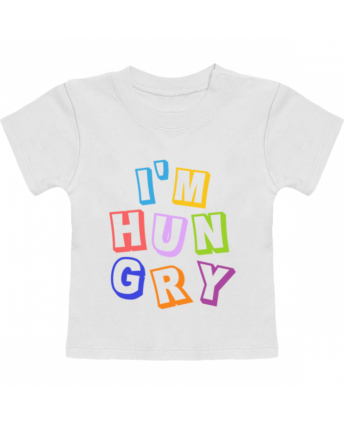 T-shirt bébé Hungry baby manches courtes du designer tunetoo