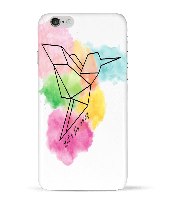 Coque iPhone 6 Let's fly away par Cassiopia