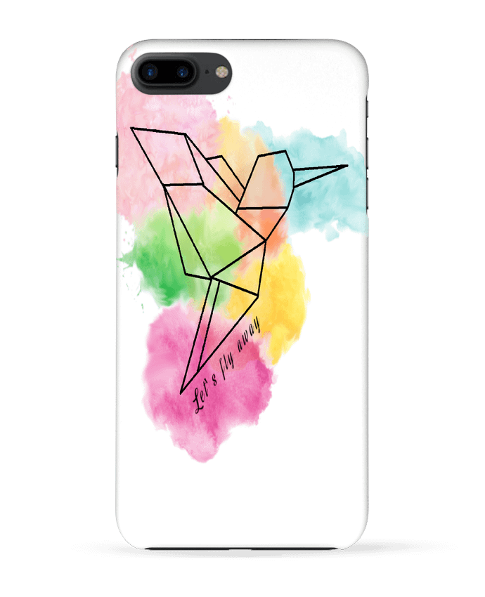 Coque iPhone 7 + Let's fly away par Cassiopia