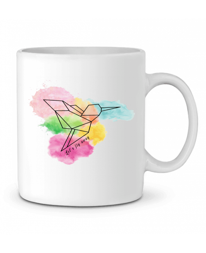 Ceramic Mug Let's fly away by Cassiopia