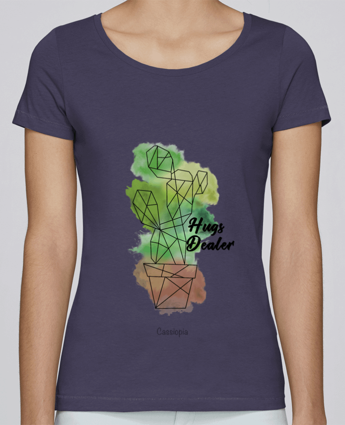 T-shirt Women Stella Loves cactus by Cassiopia®