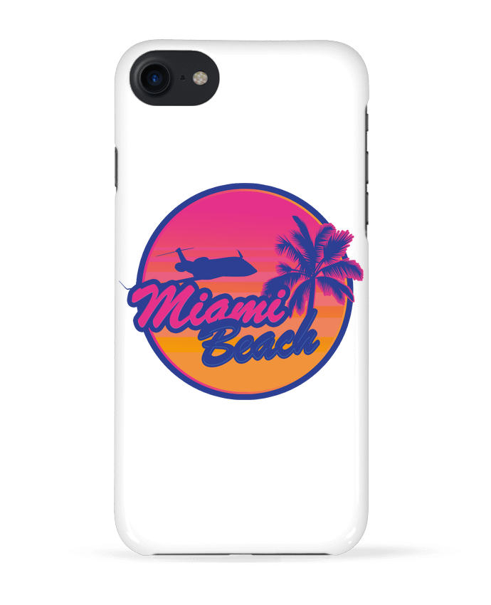 COQUE 3D Iphone 7 miami beach de Revealyou