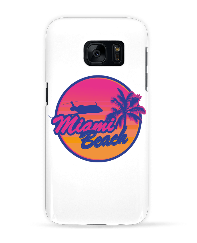 Coque 3D Samsung Galaxy S7  miami beach par Revealyou